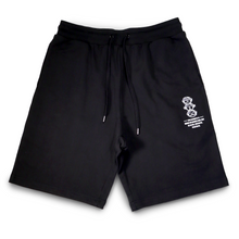 Load image into Gallery viewer, &#39;Slogan Monkeys&#39; Jogger Short and T Shirt Set - Black
