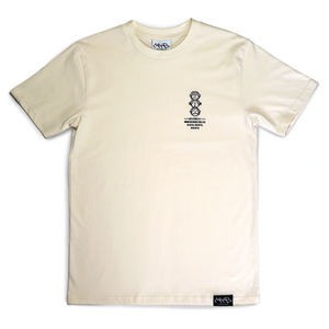 'Slogan Monkeys' Jogger Short and T Shirt Set - Cream